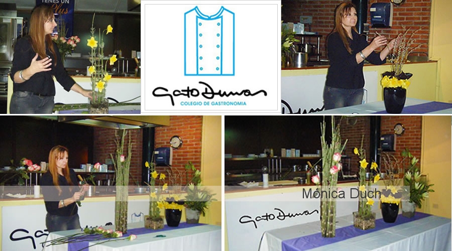 2011 GATO DUMAS Colegio de Gastronomía -MASTER CLASS  ÚLTIMAS TENDENCIAS EN DISEÑO FLOR